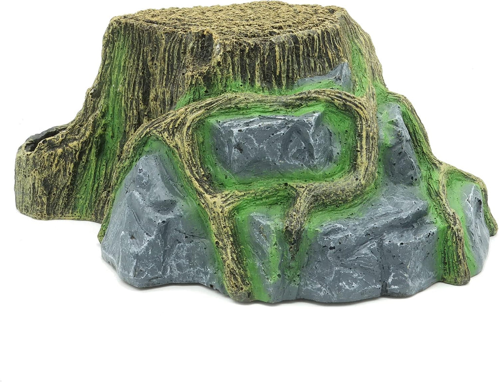 Resin Large Turtle Tank Accessories Reptile Hideouts Cave