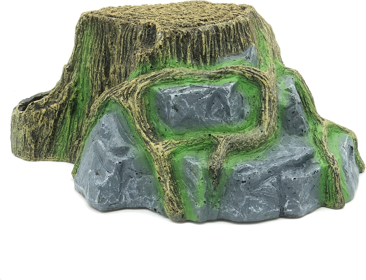 Resin Large Turtle Tank Accessories Reptile Hideouts Cave