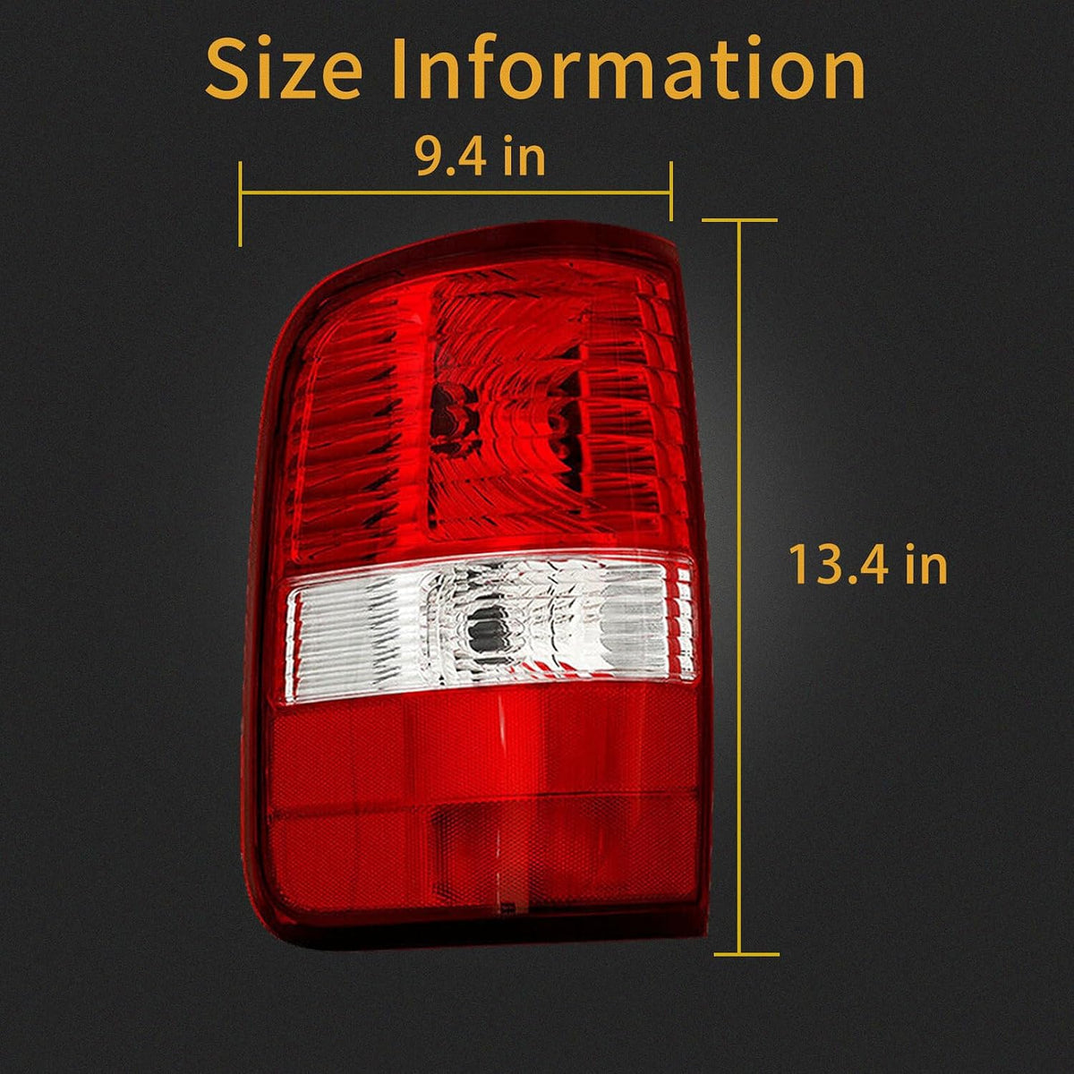 Tail Light Housing Compatible With 2004-2008 Ford F150 F-150