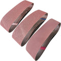 Tonmp 9 PCS 4" x 36" Premium Sander Belts - 3 Each of 40 80 120 Grit Aluminum Oxide Sanding Belts For Belt sander (4x36 inch)