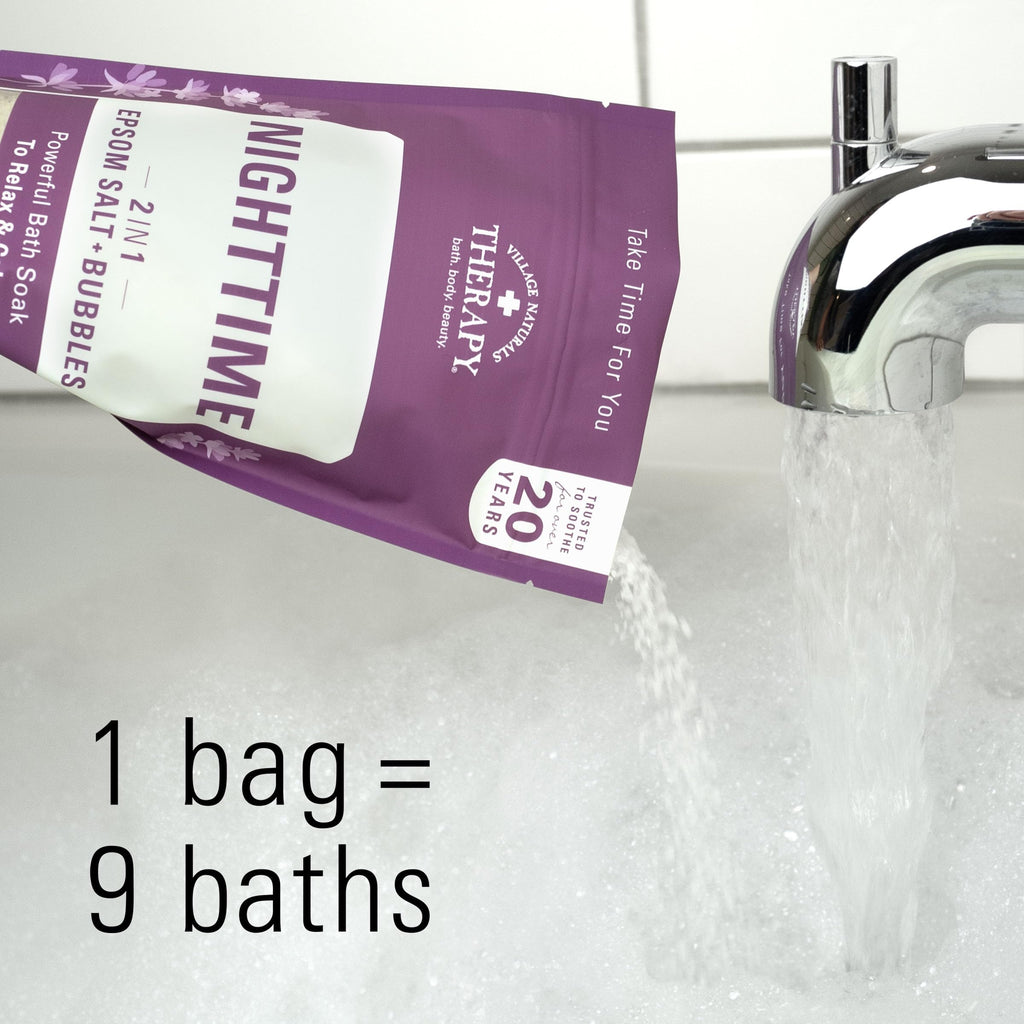 Nighttime Foaming Epsom Soak, 36 Oz, Pack of 3