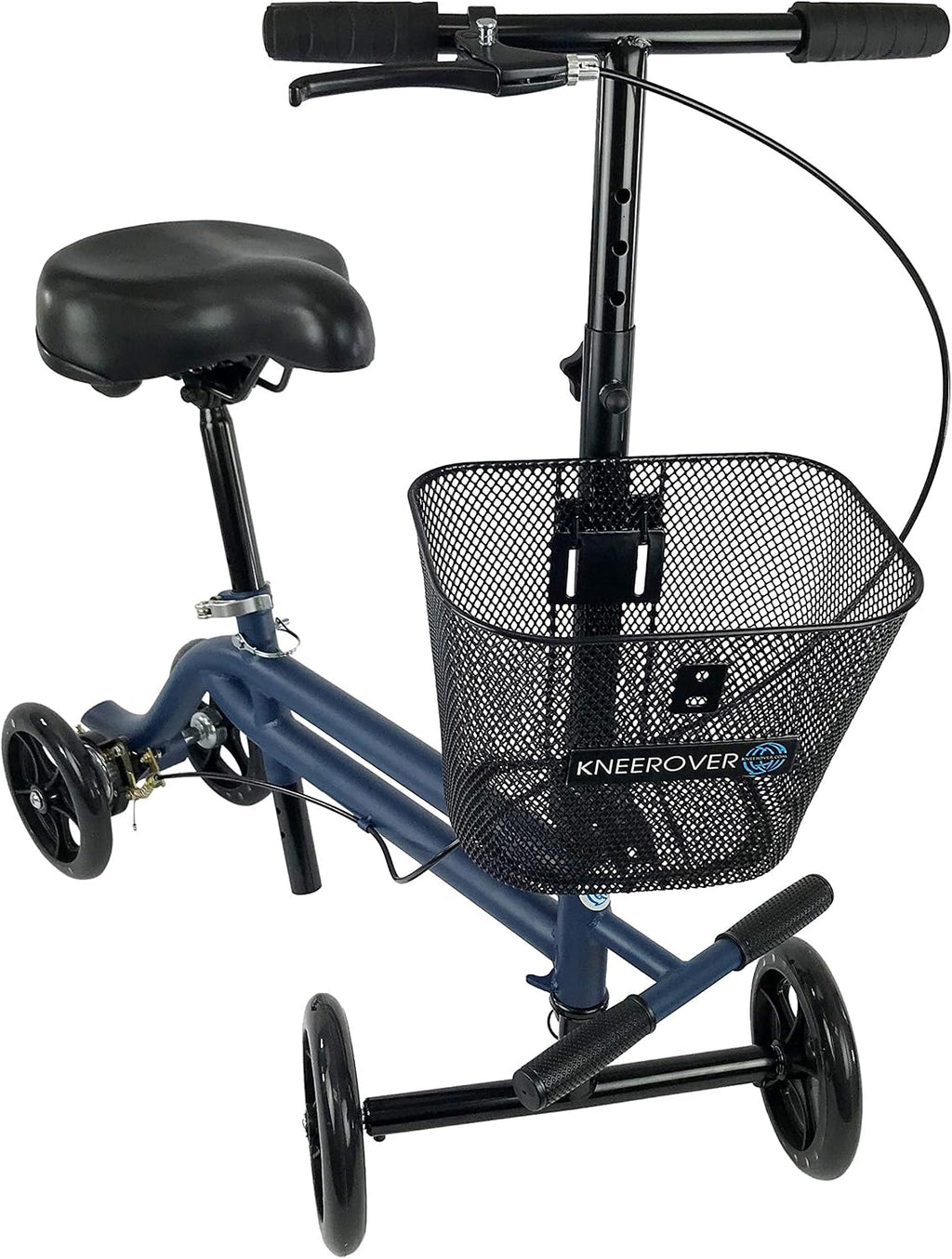 KneeRover Large Comfortable Gel Padded Seat for Steerable Seated Scooters