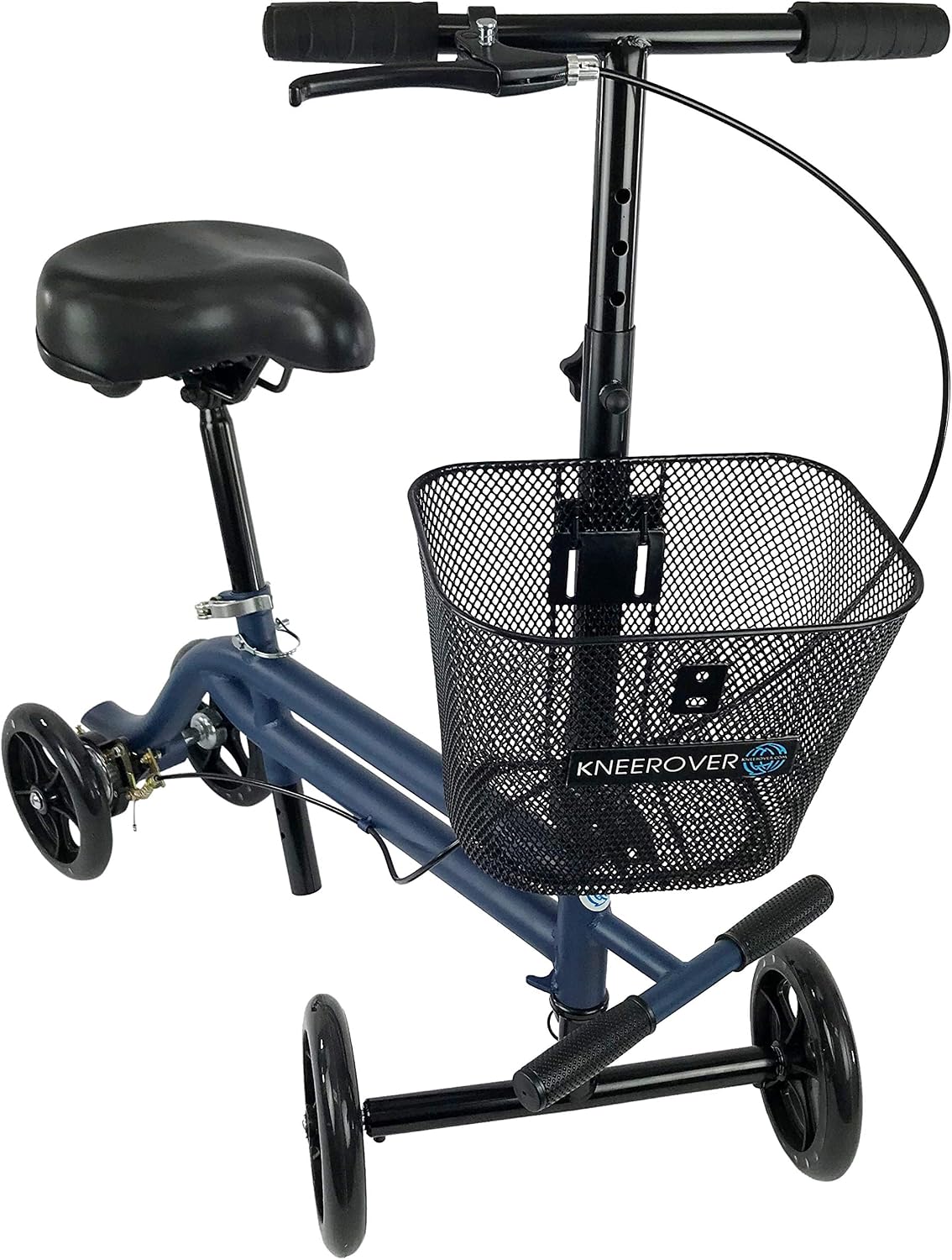 KneeRover Large Comfortable Gel Padded Seat for Steerable Seated Scooters
