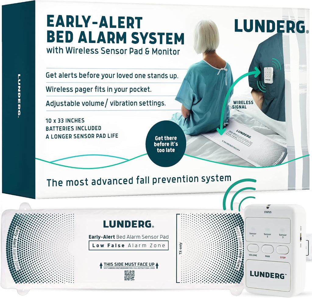 Wireless Early Alert Bed Alarm System for Elderly & Fall Prevention