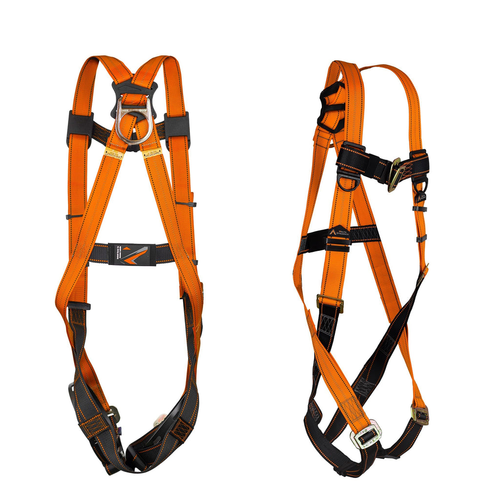 Warthog Safety Harness Fall Protection, Pass-Thru Leg Buckles