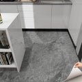 Marble Pattern 24"x 24" Peel and Stick Floor Tiles (Large Format), Grey 12 Tiles/Pack - Covers 48 Sq Ft