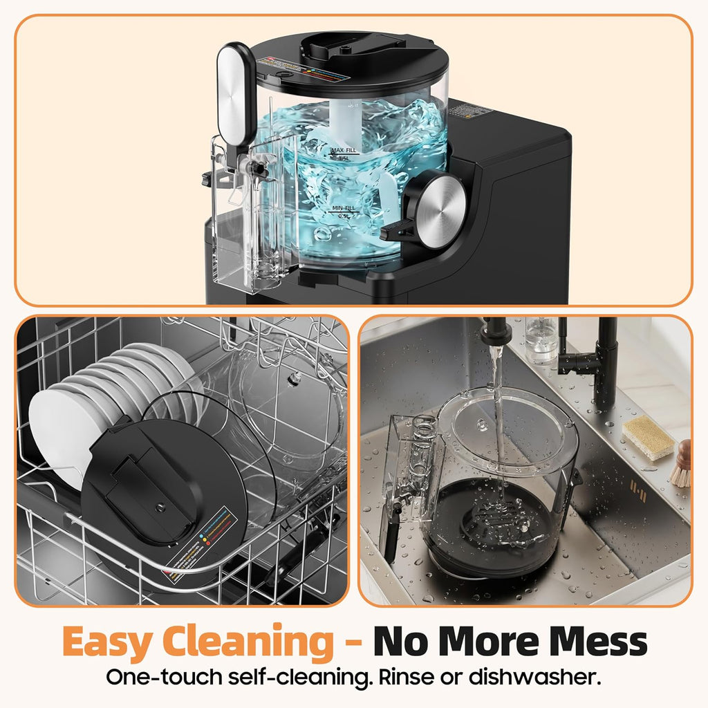 Slushie Machine for Home, 67oz No Ice Needed Frozen Drink Maker