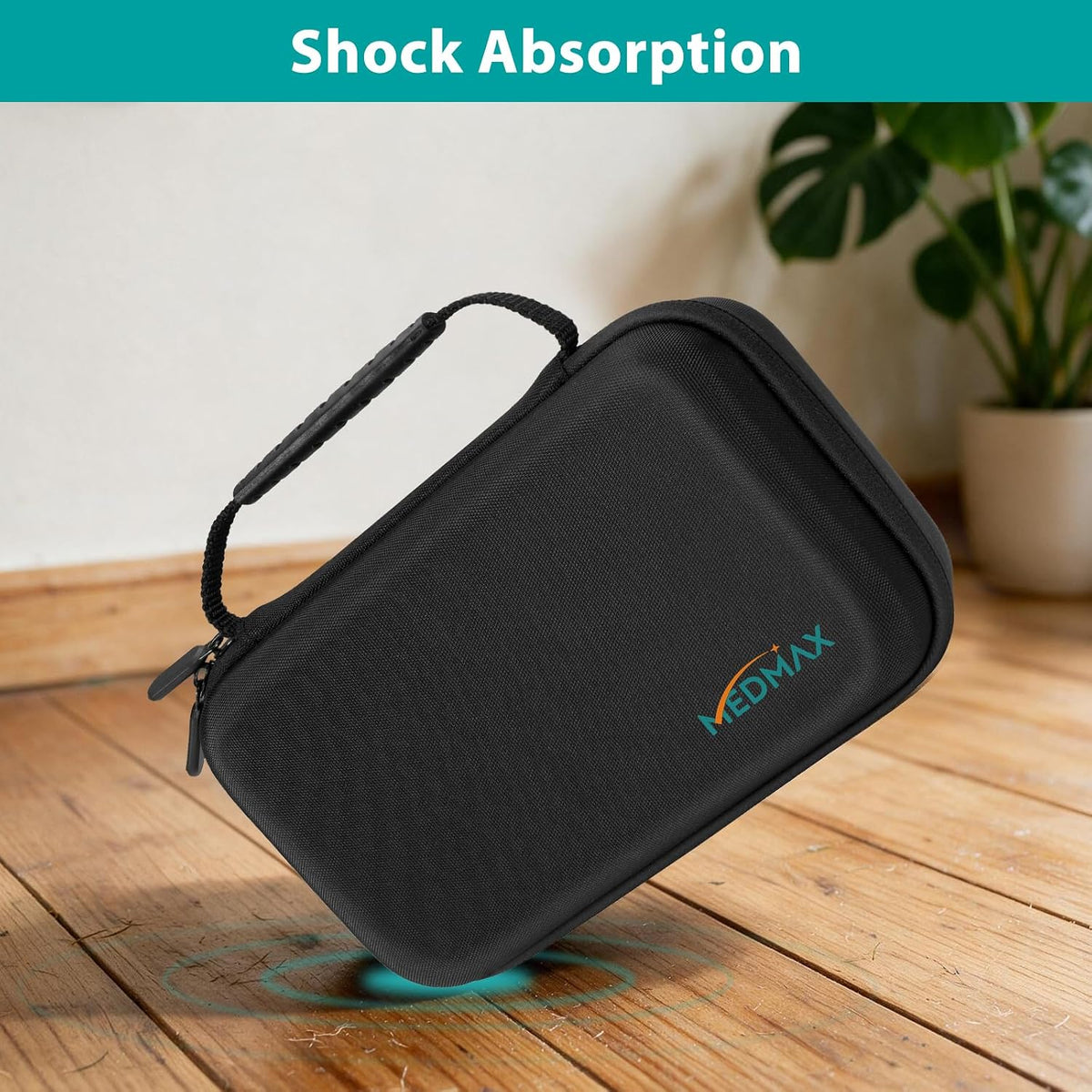 MEDMAX Travel Carrying Case for Portable Handheld Inhaler Nebulizer Machine