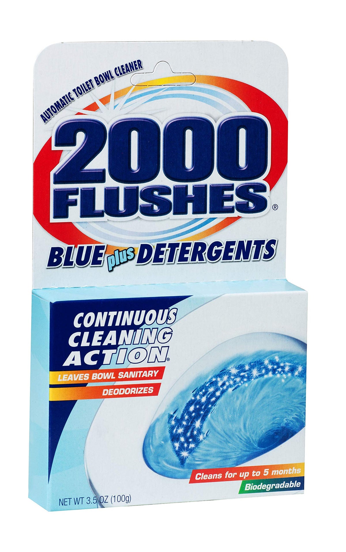 201020 Blue Plus Detergents Automatic Toilet Bowl Cleaner, 3.5 OZ