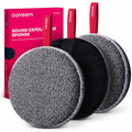Exfoliating Body Scrubber, Shower Scrubber for Body, 3 Pack, Round