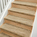 Bullnose Carpet Stair Treads, 14 Pack, 9.5" x 30", Metal-Reinforced