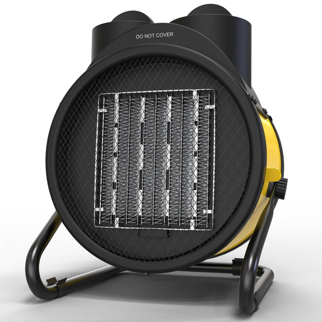 Patio Heater for Outdoor Use, 1500W Electric Portable Heater，Yellow