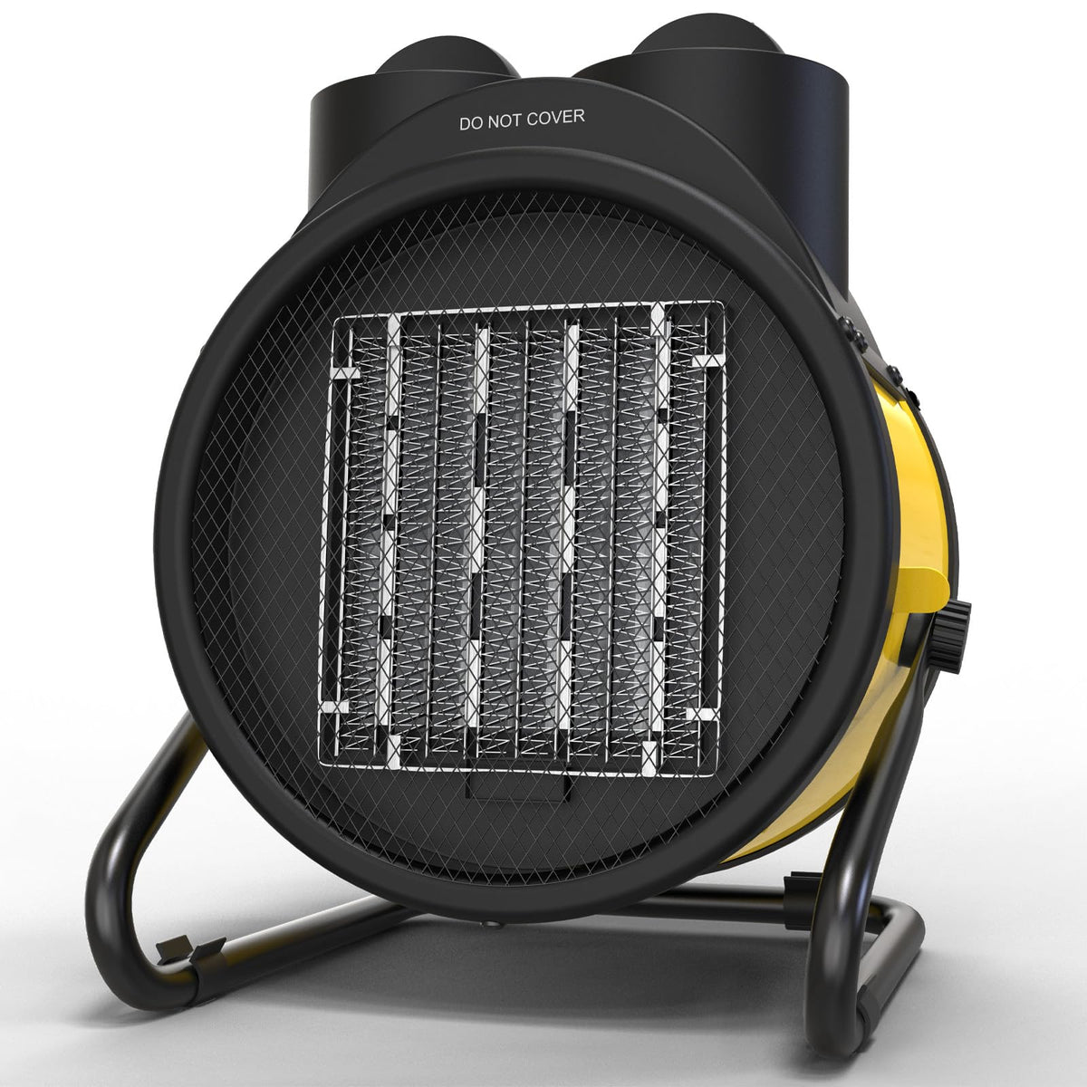 Patio Heater for Outdoor Use, 1500W Electric Portable Heater，Yellow