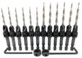 FTG USA 6 Pc #6 (9/64") 6 Pc #8 (11/64") Tapered Countersink Drill Bit Set