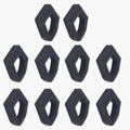 10Pcs/lot 17211-Z0Z-000 Air Filter Element Fit HONDA GX35 GX35NT GX 35 HHT35S 35cc Small Engine Gasoline Trimmer Brushcutter