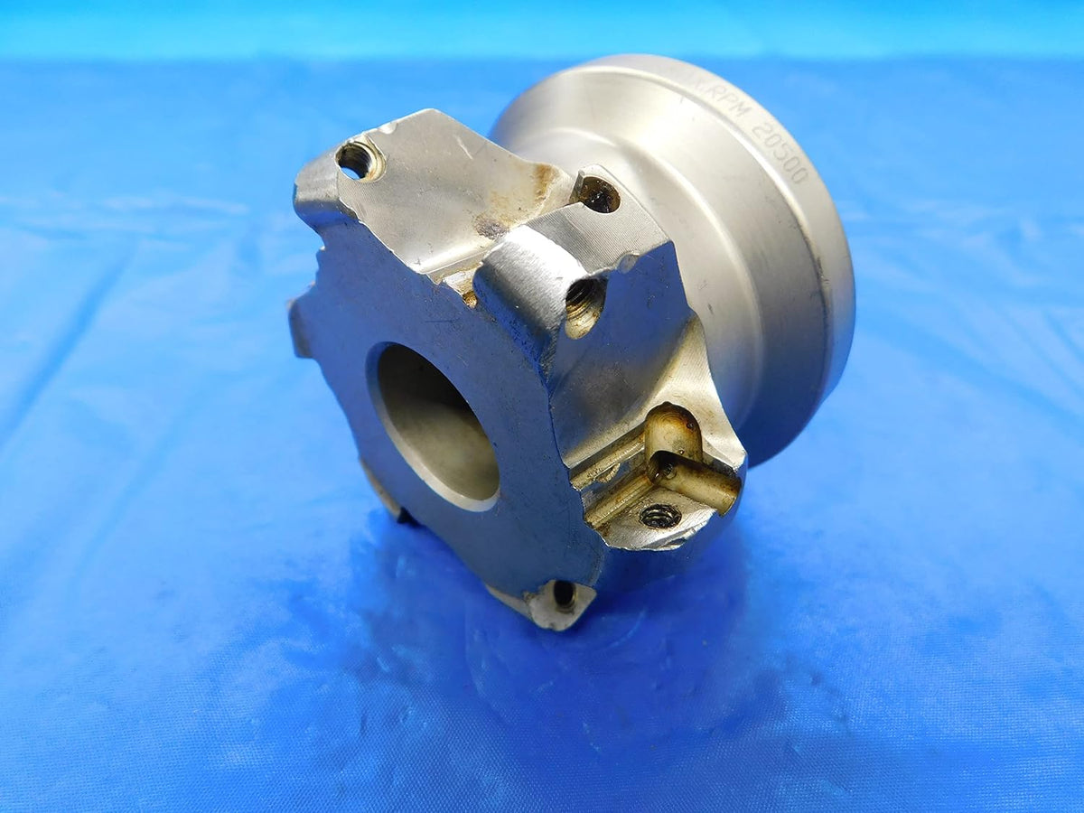 ISCAR 2 1/2 O.D. FACE Mill HM90 F90A D2.50-6-1.00 1" Pilot 6 Pockets AD**-1505 2.5 - FAX-MB7077