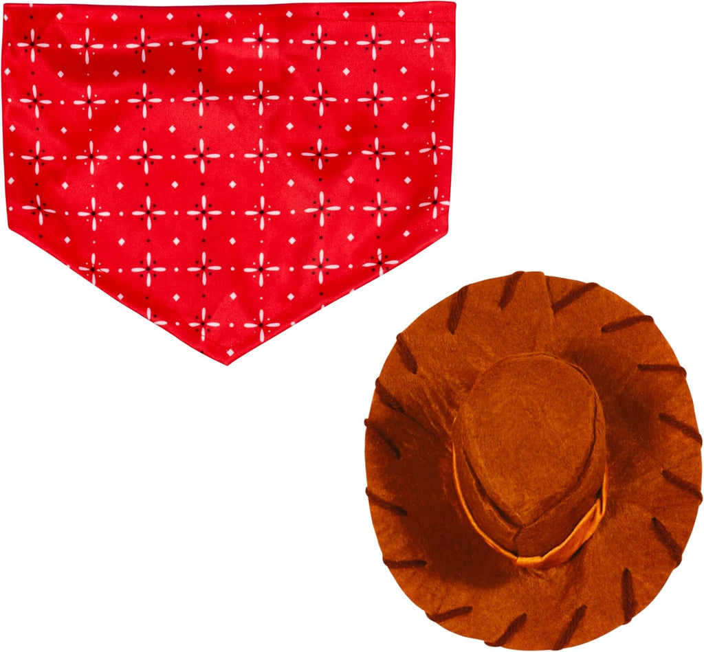 at Party City Toy Story: Woody Pet Costume for for Dogs or Cats, Large
