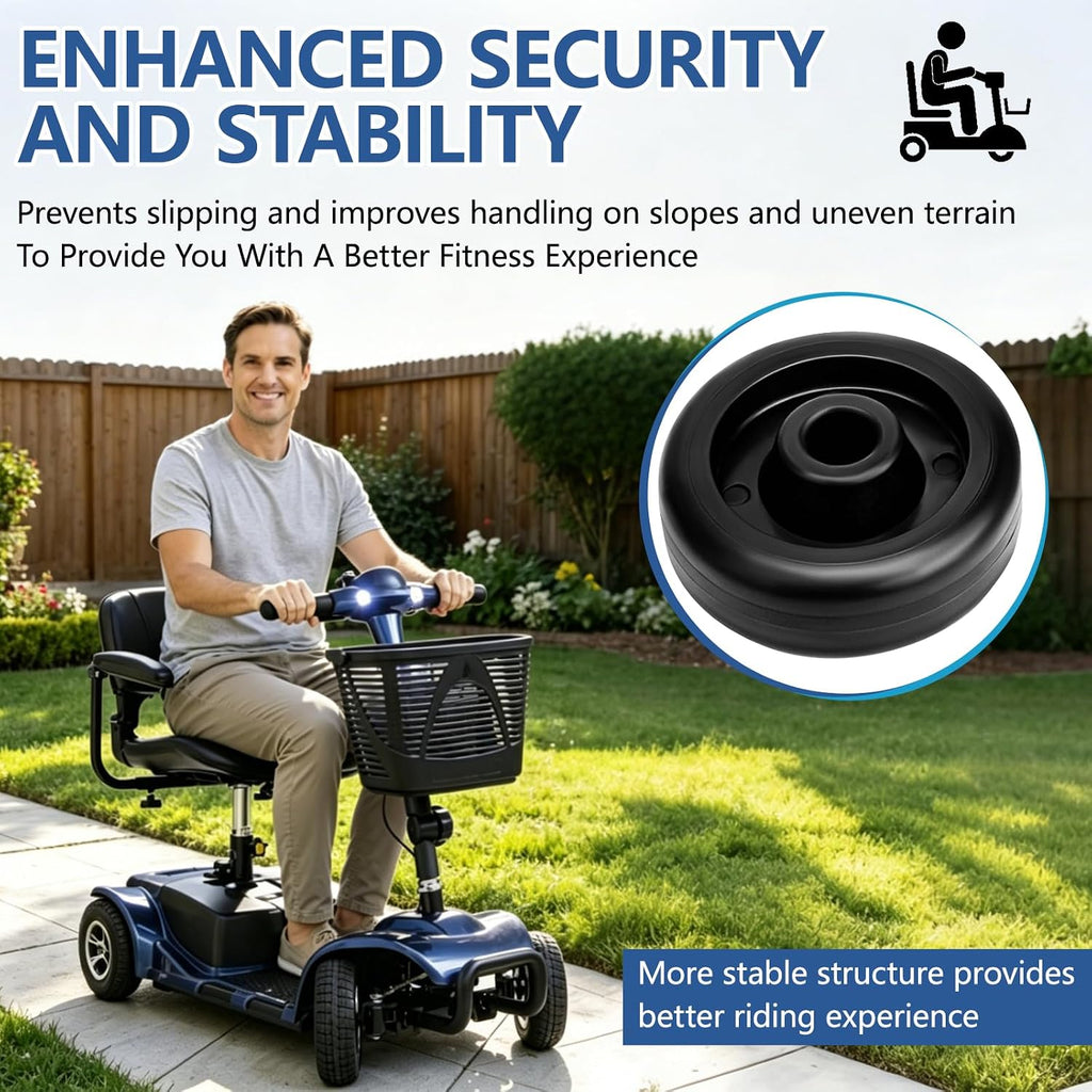 Anti-Tip Wheel for Go-Go for Pride for Vive Mobility Scooter