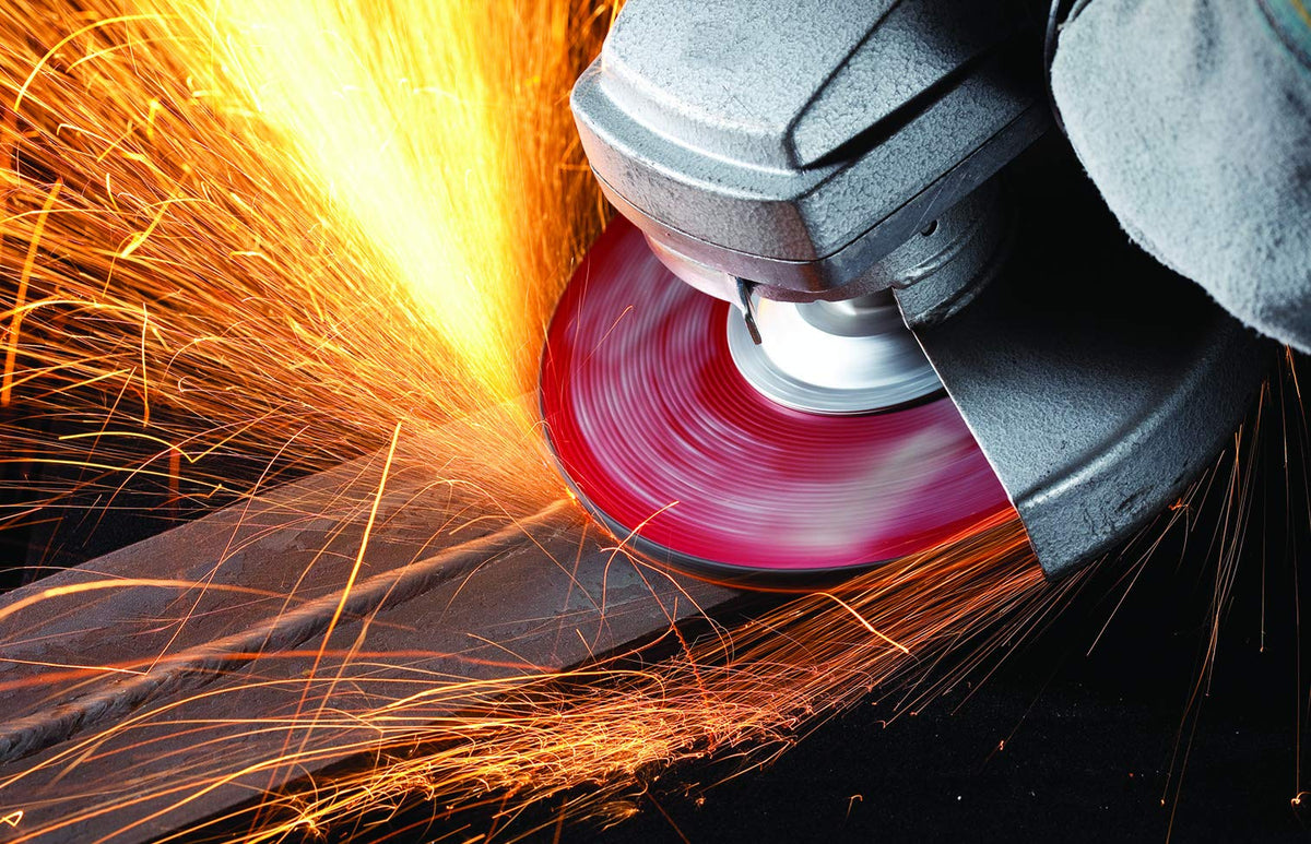 United Abrasives-SAIT 20050 A24N Fast Grinding Wheel 4" x 3/16" x 7/8" Type 27, 25-Pack