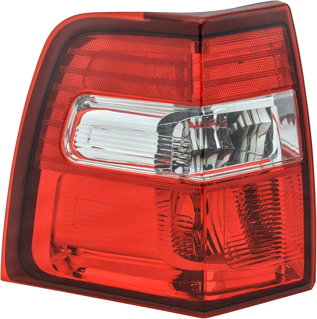TRQ 2 Piece Driver & Passenger Side Tail Light Assembly Set