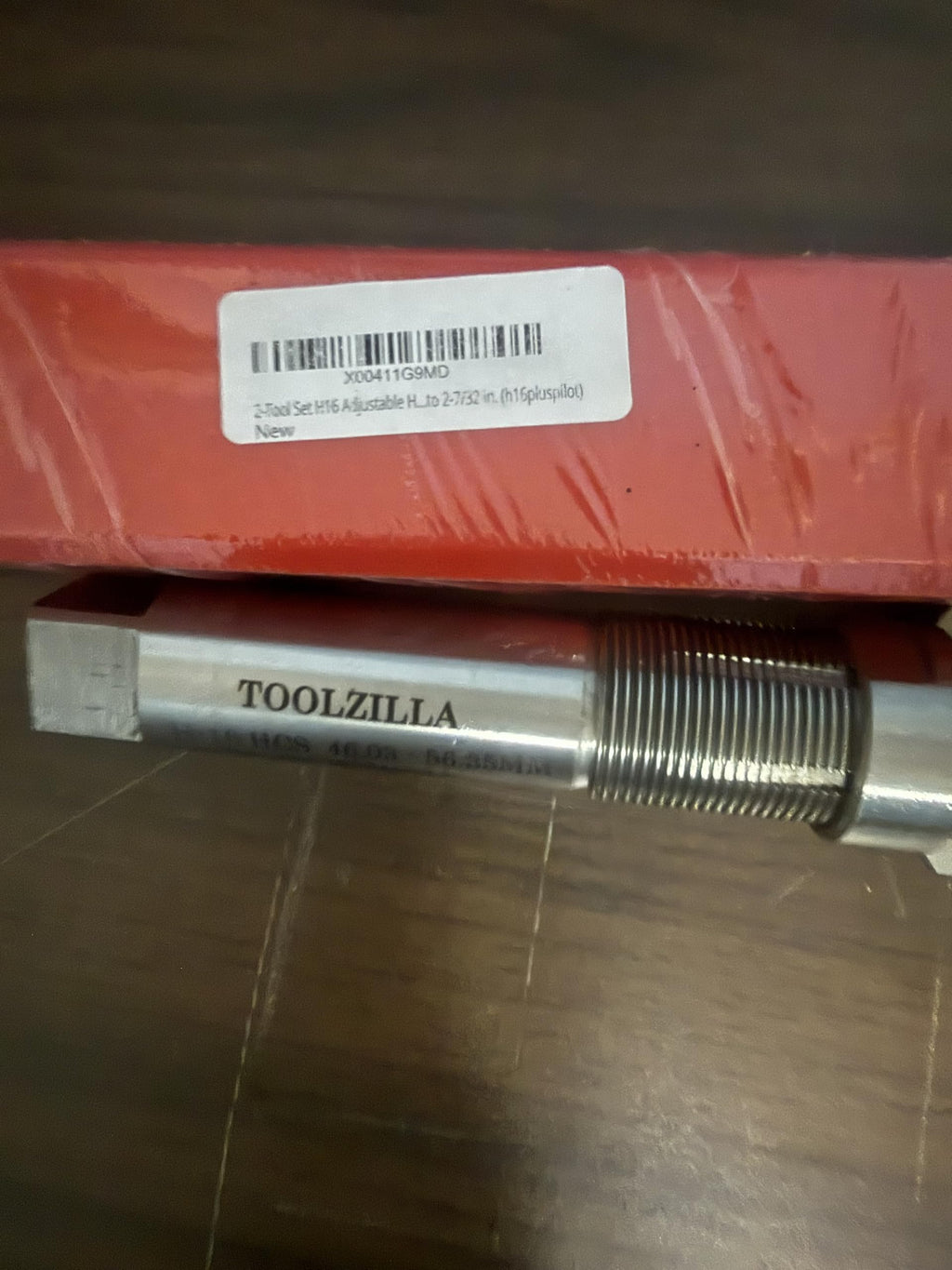 2-Tool Set H16 Adjustable Hand Kingpin Reamer with Extension Pilot 1-13/16 in. to 2-7/32 in. (h16pluspilot)