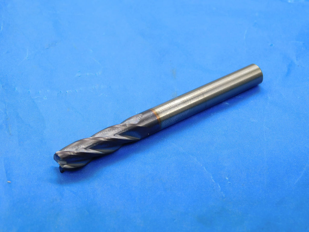 NEW KENNAMETAL 1/4 O.D. TiAlN Corner Radius Carbide END Mill 4 FL 2263481 .25 - MB2805LVR