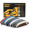 Symmu 45pcs 1/2" x 12" Replacement Sanding Belt Kit for Knife Sharpener