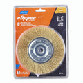WIRE WHEEL BRUSH CRSE 6 inch (A)