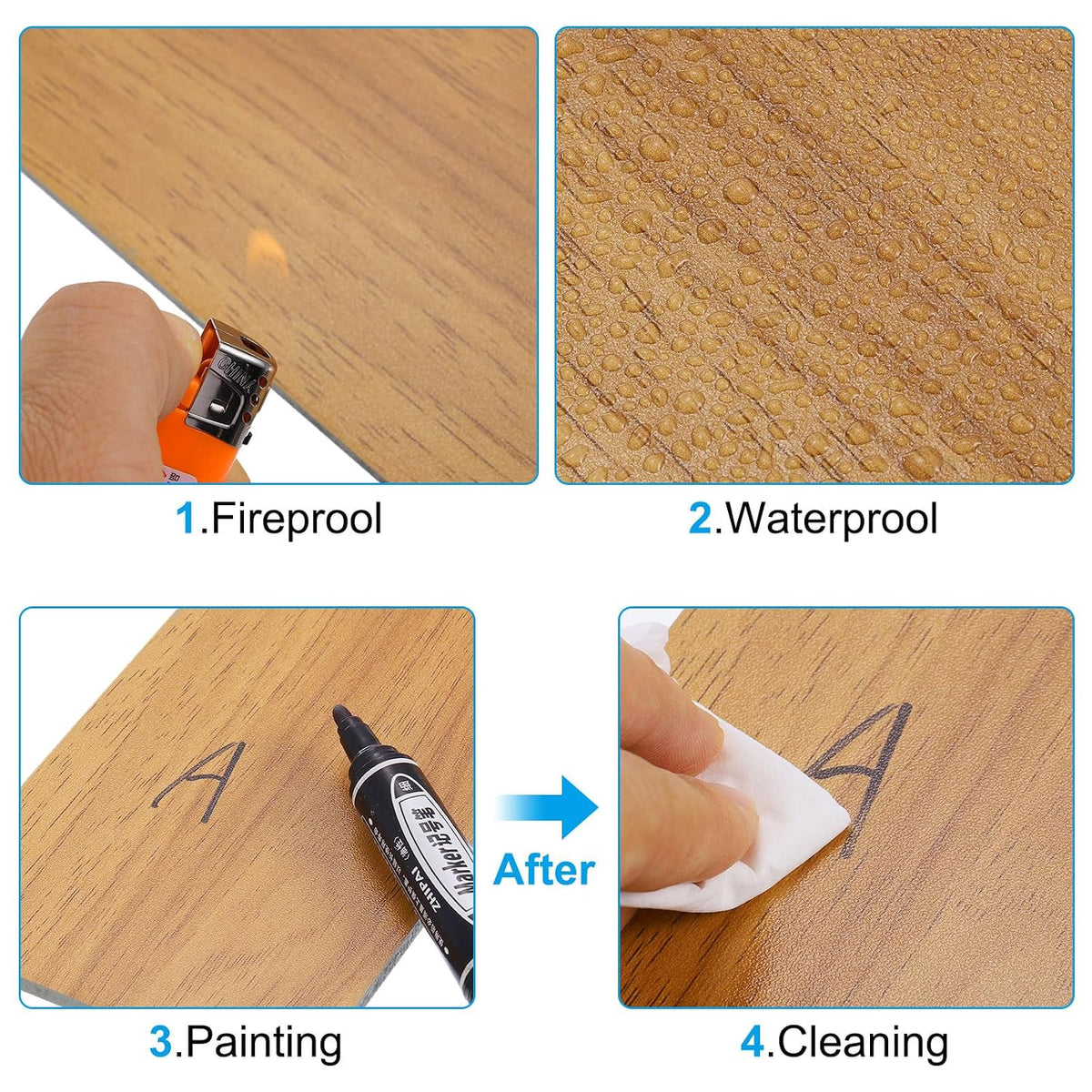 Check Presenters for Restaurants, 10Pcs Mini Clipboard Wood Check Holder Half Page Menu Holder for Restaurant Cafe