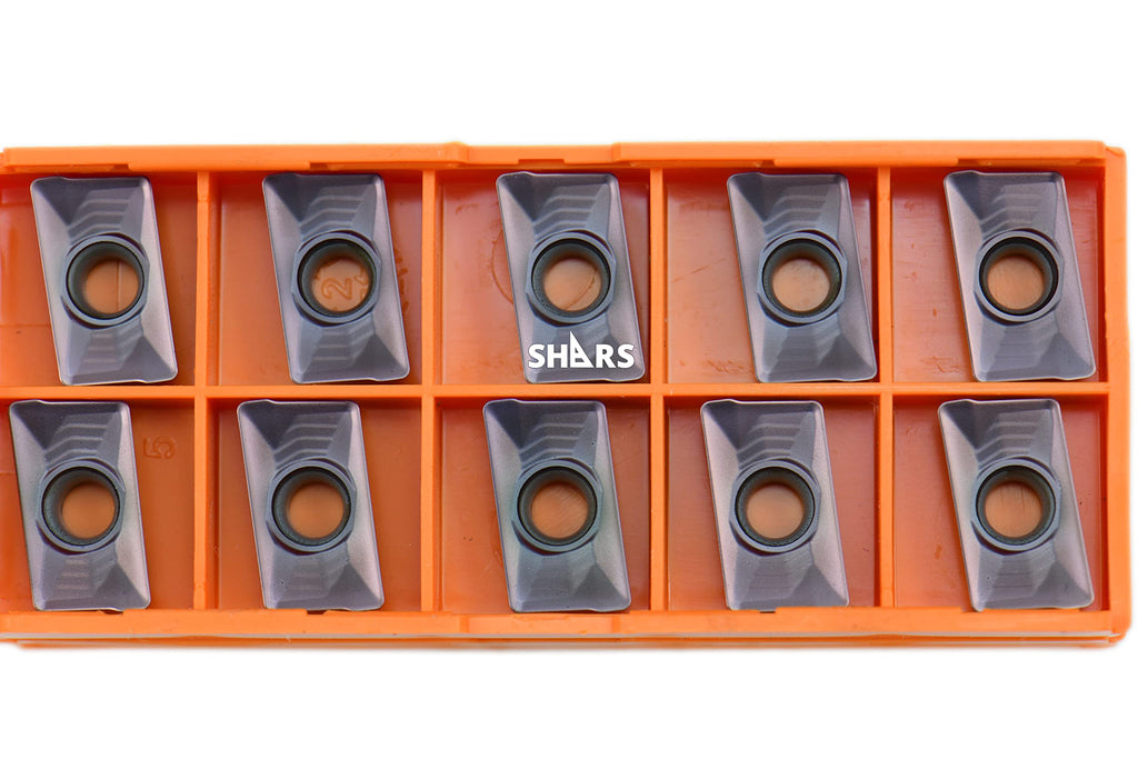 Shars APKT1604 33 Carbide Insert for Alloy Stainless Steel 10 PCS Set !