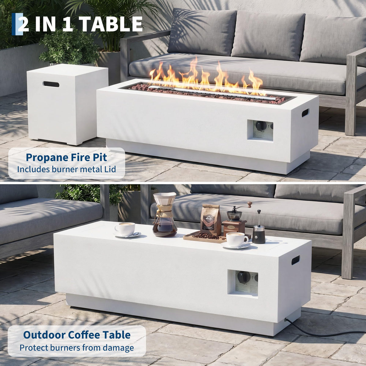 48 Inch Outdoor Fire Pit Fire Table