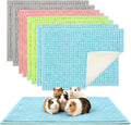 Guinea Pig Cage Liner, 8 Pcs, 16x12 Inch, 4 Colors