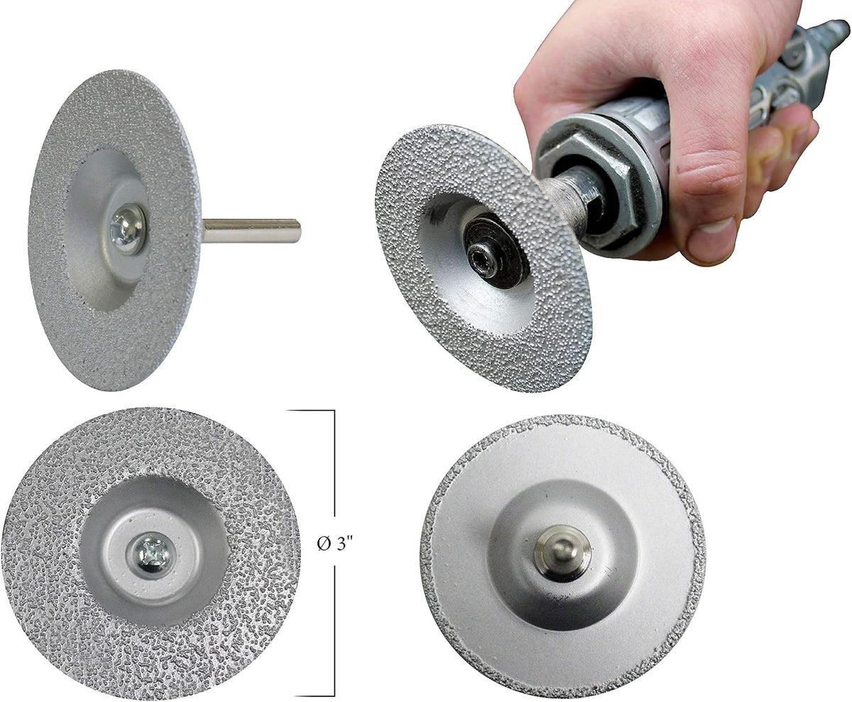 Innovative Products Of America - 3 3-In-1 Diamond Grinding Wheel (8151), One Size