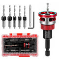 Countersink Drill Bit Set for Woodworking, 7-Piece