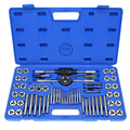 GMTOOLS 60PCS Tap and Die Set, Metric Standard Size M3 to M12, Threading Tool Set with Complete Accessories and Storage Case, Tap Die Kit for Threading and Rethreading Internal and External Threads