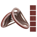 Kozelo 20 Pcs Sanding Belts 1/2 x 18 Inch 60/80/120/180/240 Grit