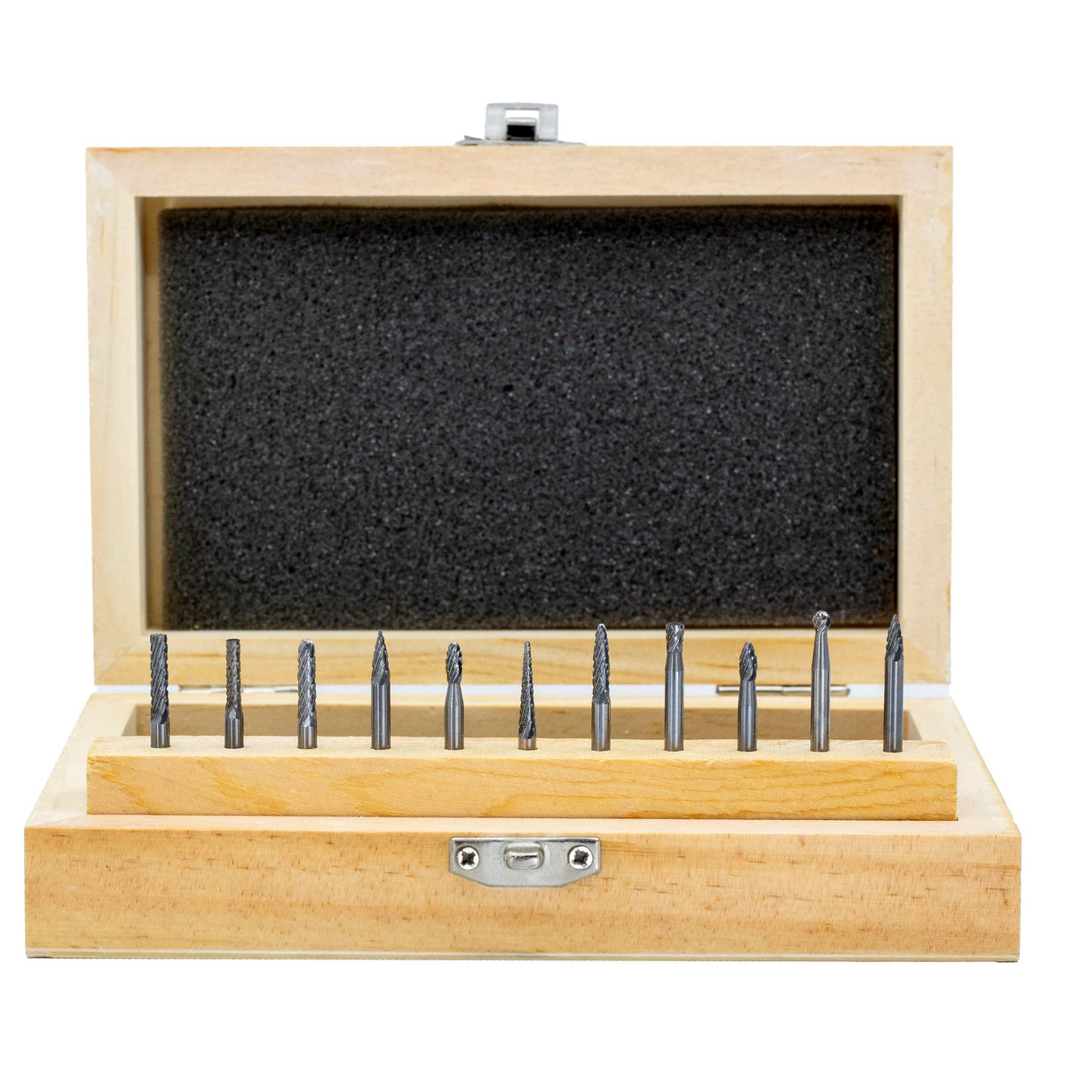 Drill America 11 Piece Carbide Burr Set, DUL Series