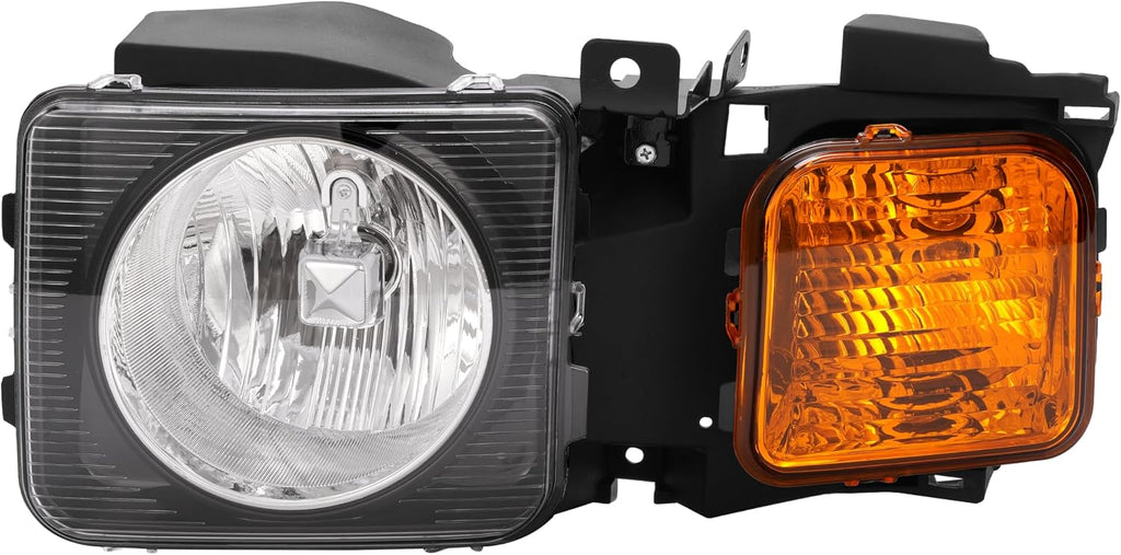 HECASA Headlight Compatible with 2006-2010 Hummer H3 H3T