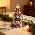 DIY Quilted Snowman Christmas Tree Sewing Kit, Patchwork Fabric Craft Set