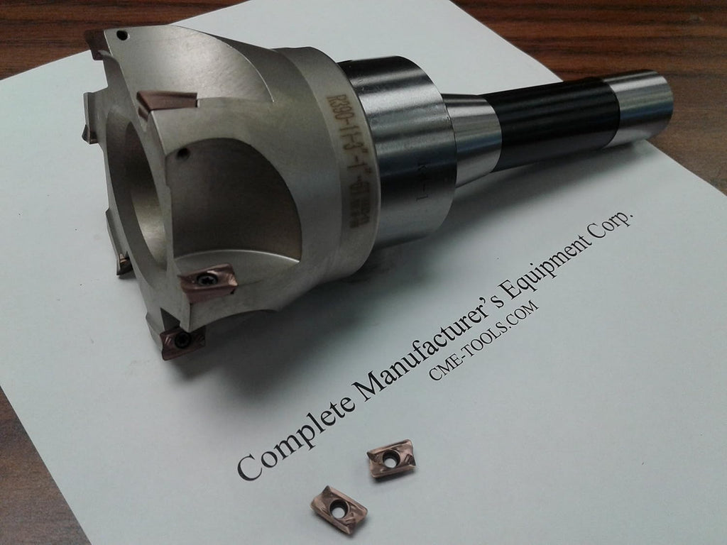3" 90 Degree indexable face Mill, Shell Mill Sandvik, R8 Arbor #506-SDVK-3