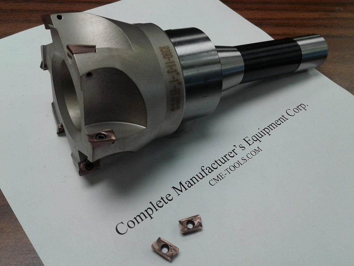 3" 90 Degree indexable face Mill, Shell Mill Sandvik, R8 Arbor #506-SDVK-3