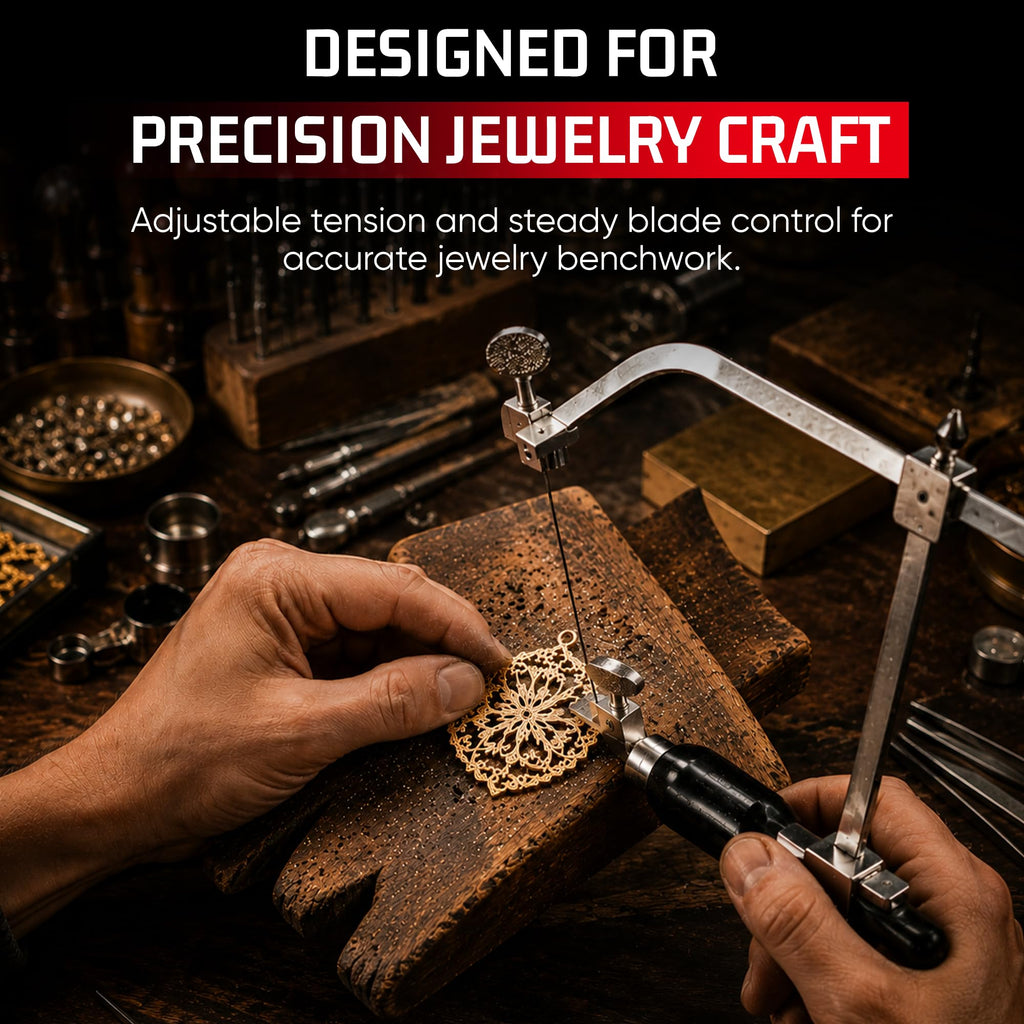 RAHISH TOOLS Jeweler's Saw Frame & Replacement Blades Collection