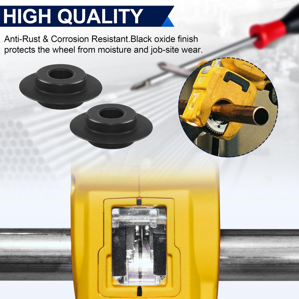 DCE1542CW Tubing Cutter Wheels for DeWalt DCE154 20V MAX XR 2 Pack