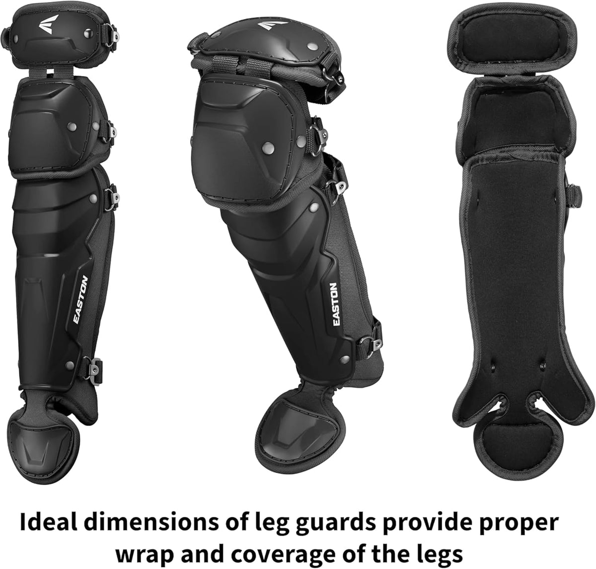 Black Magic 3.0 Youth Baseball Catcher Gear Set | Helmet, Chest Protector & Leg Guards | Multiple Sizes/Colors