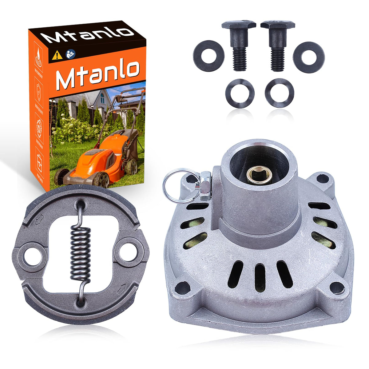 Mtanlo 22000-ZM5-003, Clutch Drum Cover Assembly Kit, For Honda GX31 GX35 GX35NT engine part