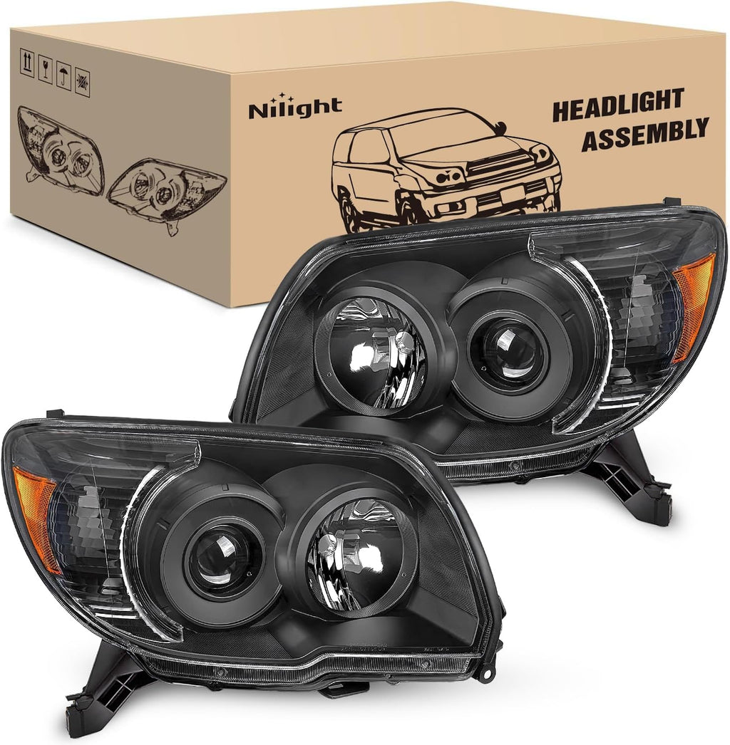 Nilight Headlights Assembly for Toyota 4Runner 2006 2007 2008 2009