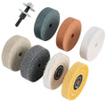 Grinding Wheel Buffing Wheels 7 Set 3 inch (8, Grinding Wheel Buffing Wheels 8 Set 3 inch)