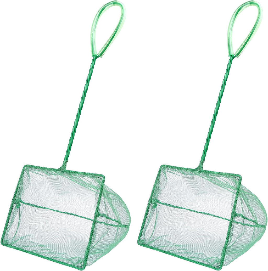 2 Pack Aquarium Net Fish Net Small Net Multi-Size Fine Mesh Fish Net