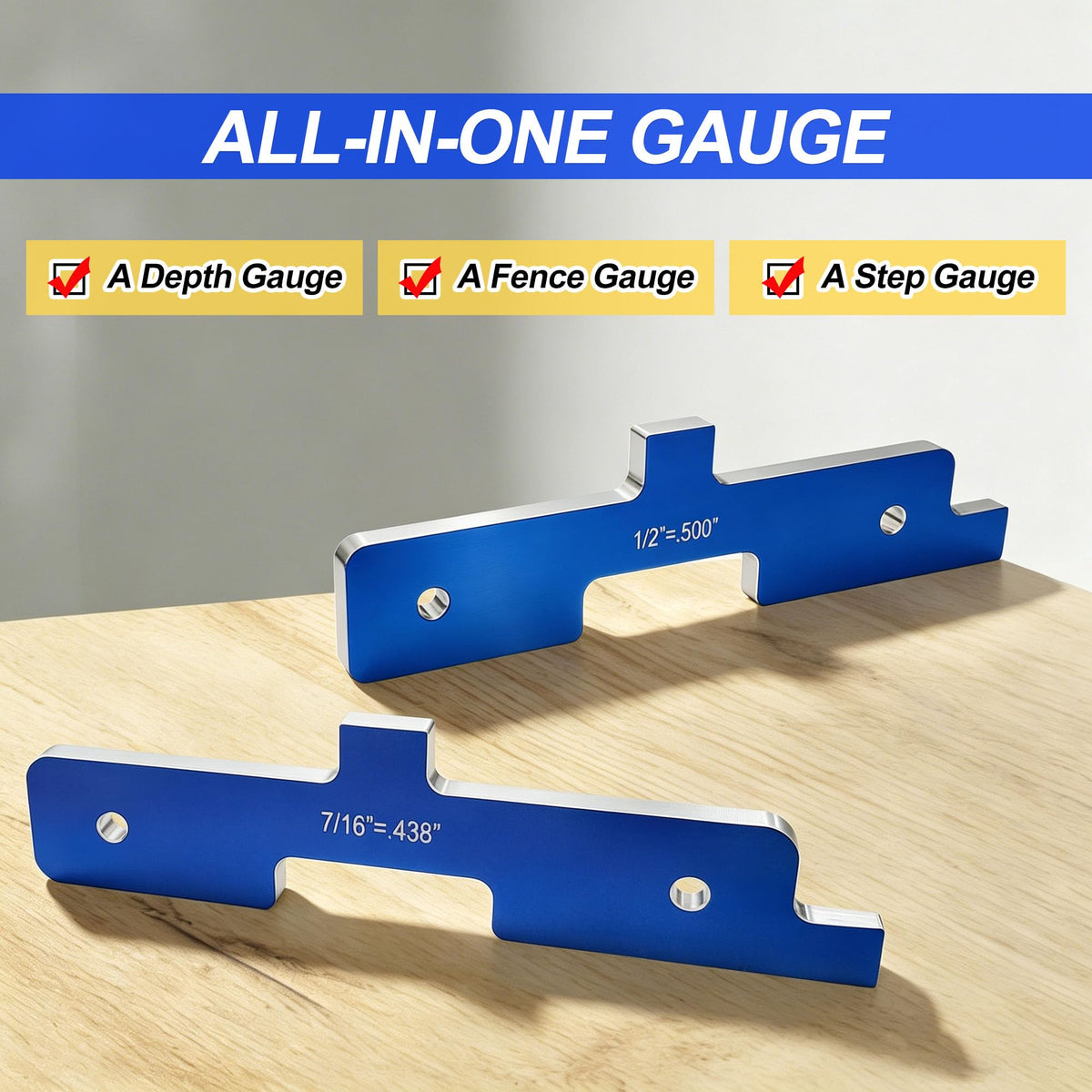 ShineUs Router Table Setup Bars Replacement for PRS3400，Set of 7