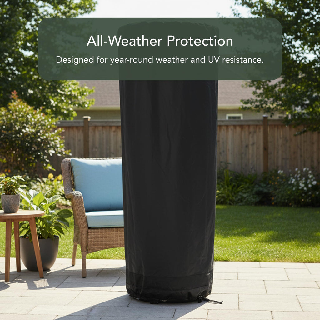 Classic Patio Heater Cover - 35" Dia x 87" H - Water Resistant